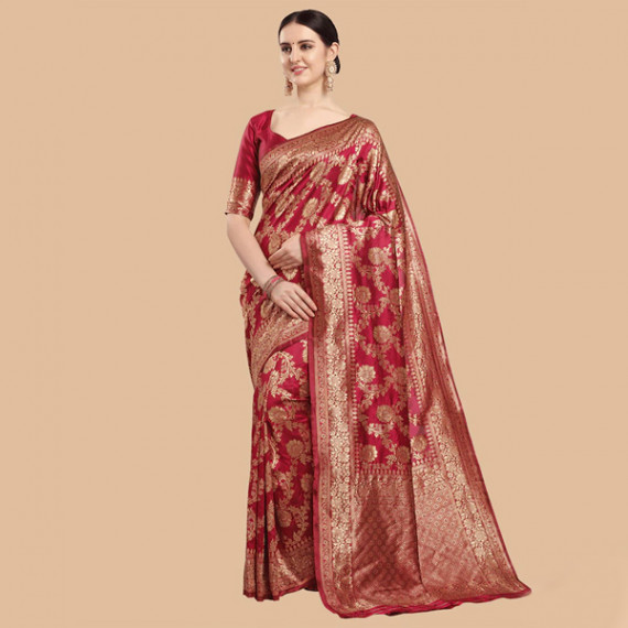 https://shop-ally.in/products/maroon-gold-ethnic-motifs-zari-silk-blend-banarasi-saree
