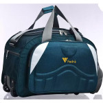 40 L Strolley Duffel Bag - (Expandable) Waterproof Polyester Lightweight 40 L Luggage with 2 Wheels