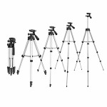 Tygot Adjustable Aluminium Alloy Tripod Stand Holder for Mobile Phones & Camera, 360 mm -1050 mm